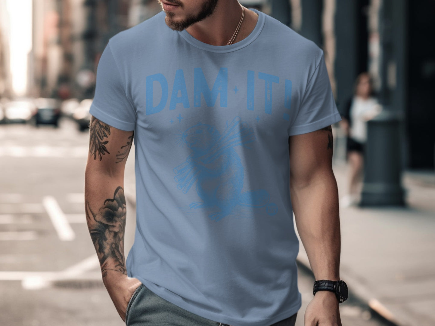DAM IT! Funny Graphic Tee for Casual Wear