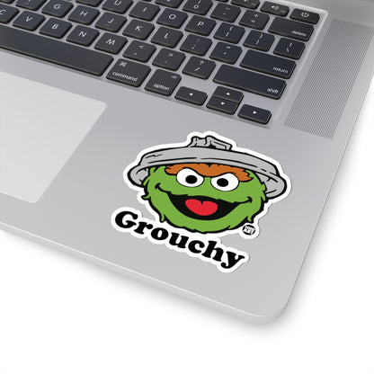 Grouchy Todd Art Sticker