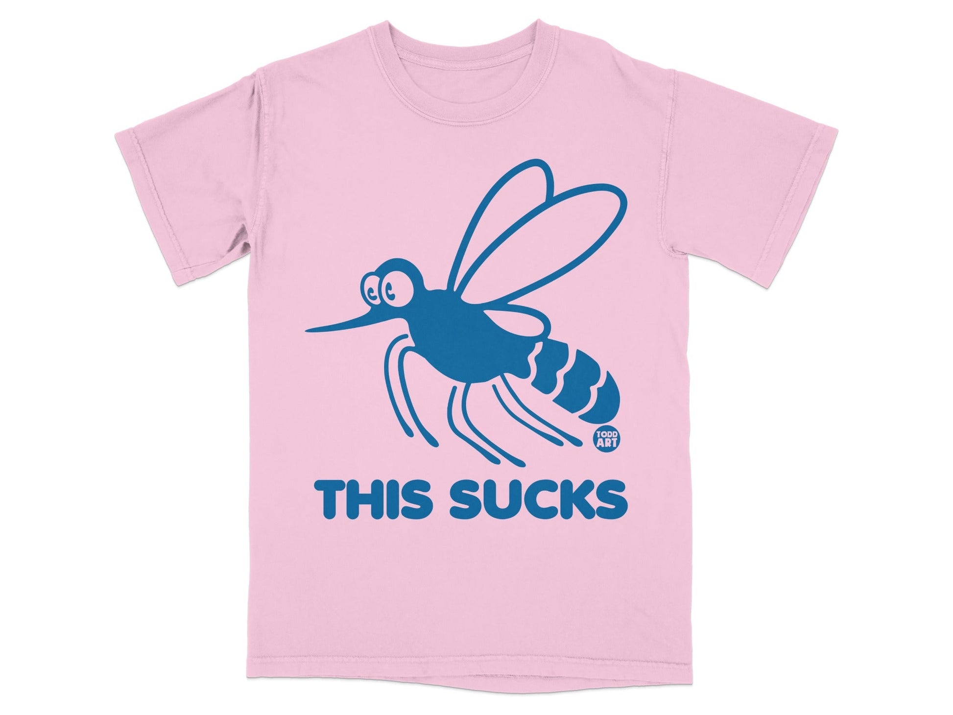 Funny Mosquito Cartoon THIS SUCKS Graphic T-shirt