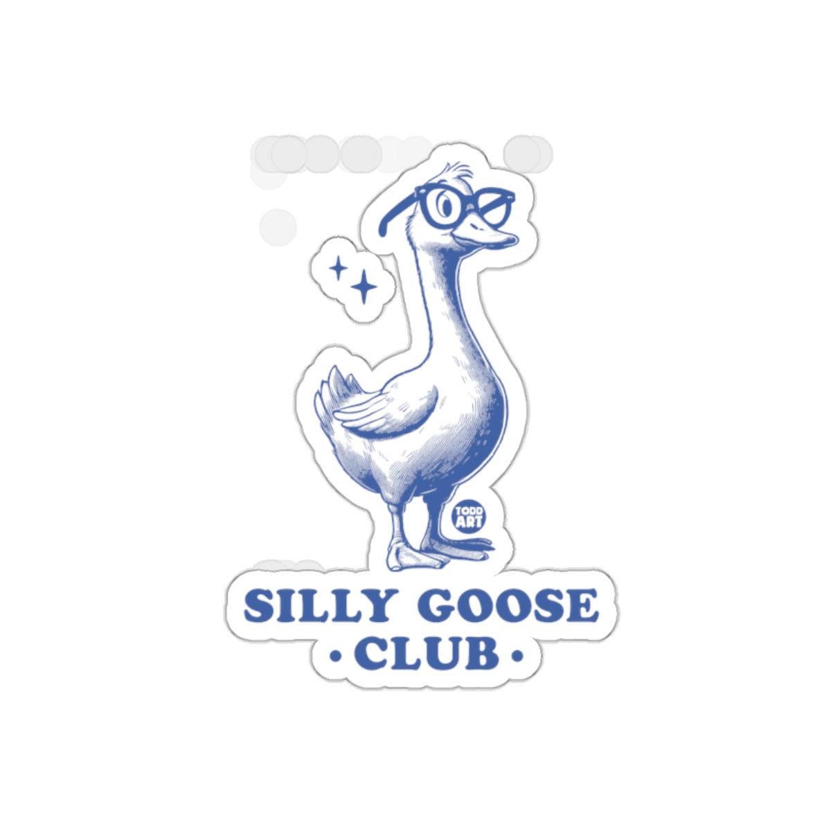 Silly Goose Club Funny Animal Lovers Sticker Decal