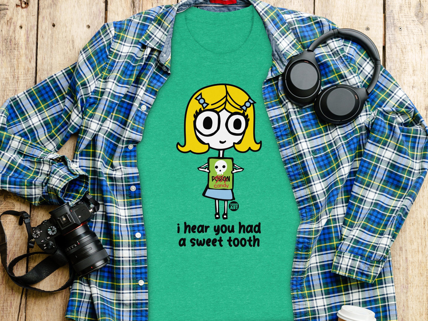 I hear you had a sweet tooth stylish graphic tee