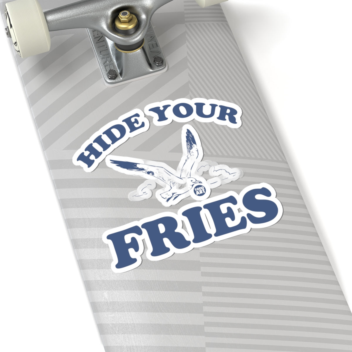 Freedom FriesTodd Art Sticker
