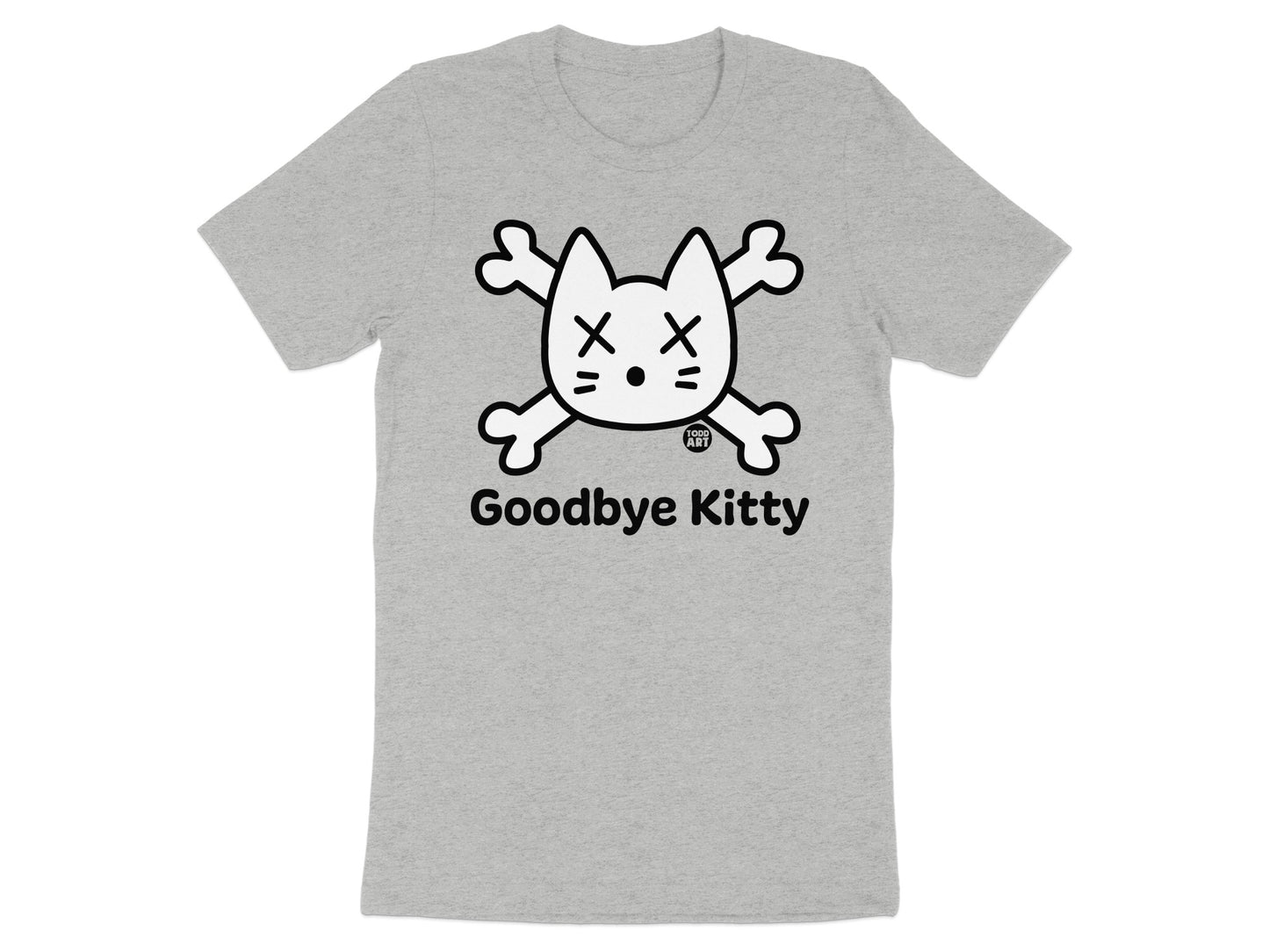 Goodbye Kitty Graphic T-Shirt Limited Edition Design
