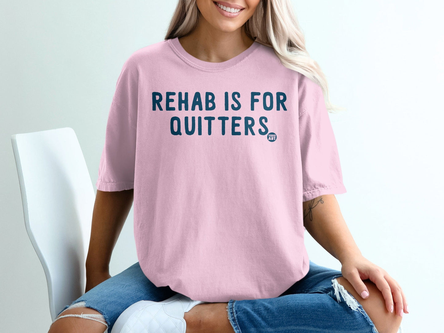 Rehab Is For Quitters Statement T-shirt