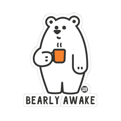 Barely AwakeTodd Art Sticker