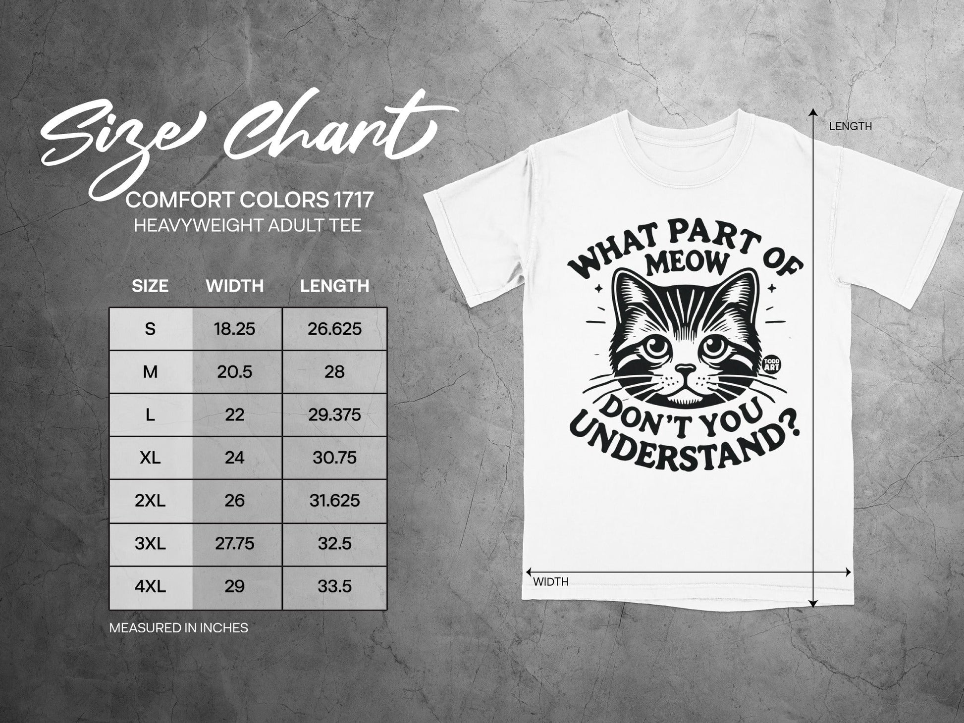 What Part of Meow Don't You Understand T-Shirt