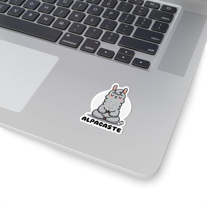 Llama MeditationTodd Art Sticker