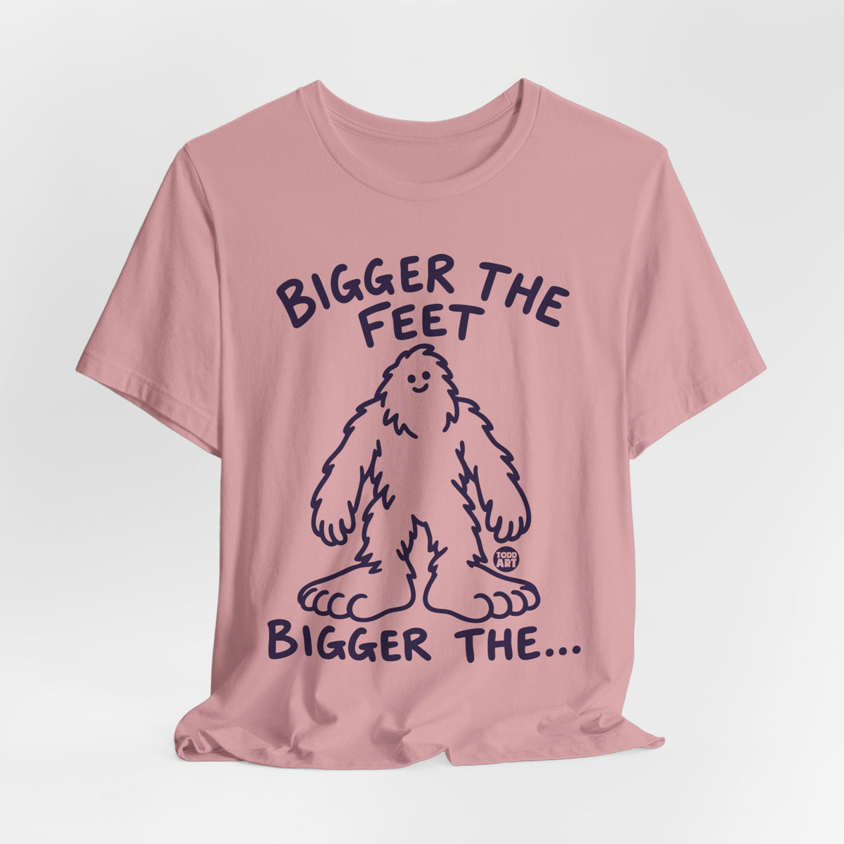 bigger the feet