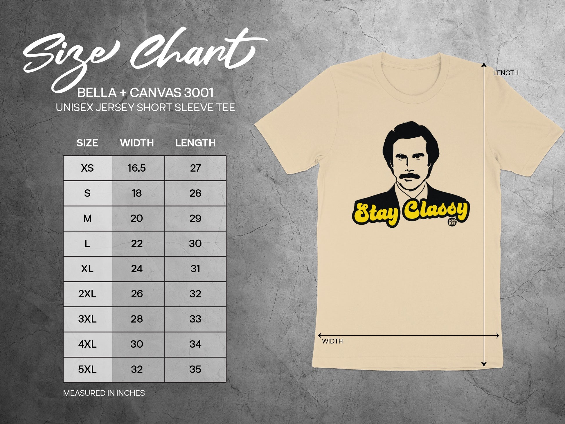 Stay Classy Graphic Unisex Jersey Short Sleeve Tee