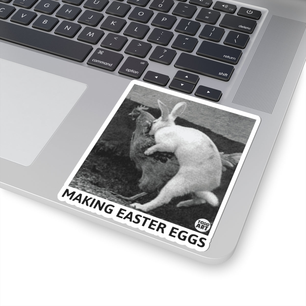 Hoppy PreparationsTodd Art Sticker