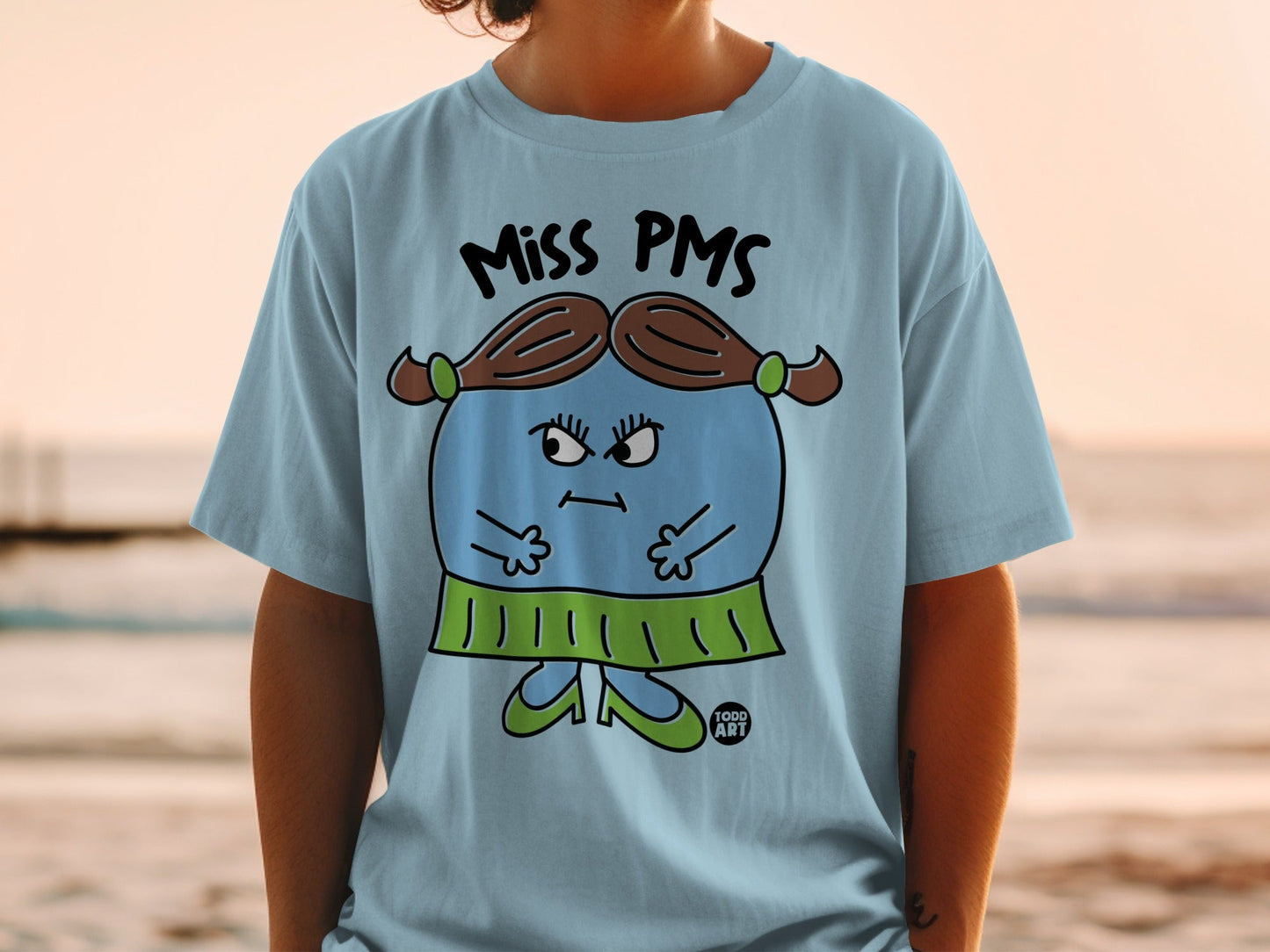 Miss PMS Graphic Women's T-Shirt with Fun Design