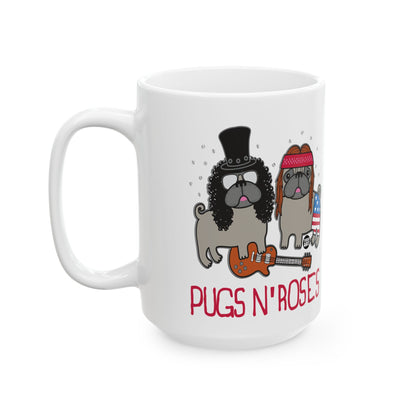 Rock and Roll Dogs Todd Art Mug