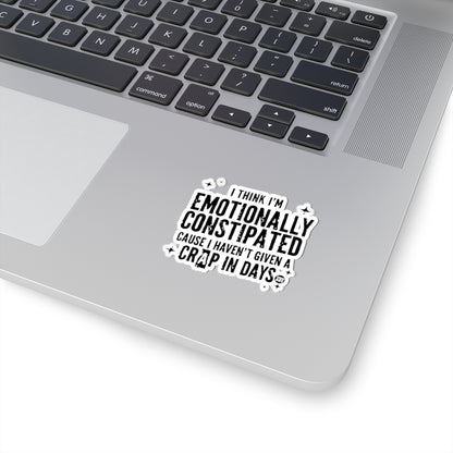 Emotionally ConstipatedTodd Art Sticker