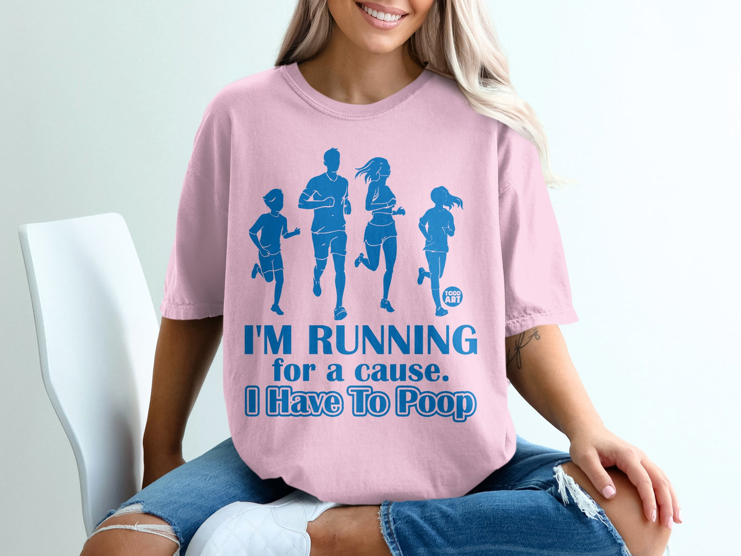 I'M RUNNING for a cause I Have To Poop product type