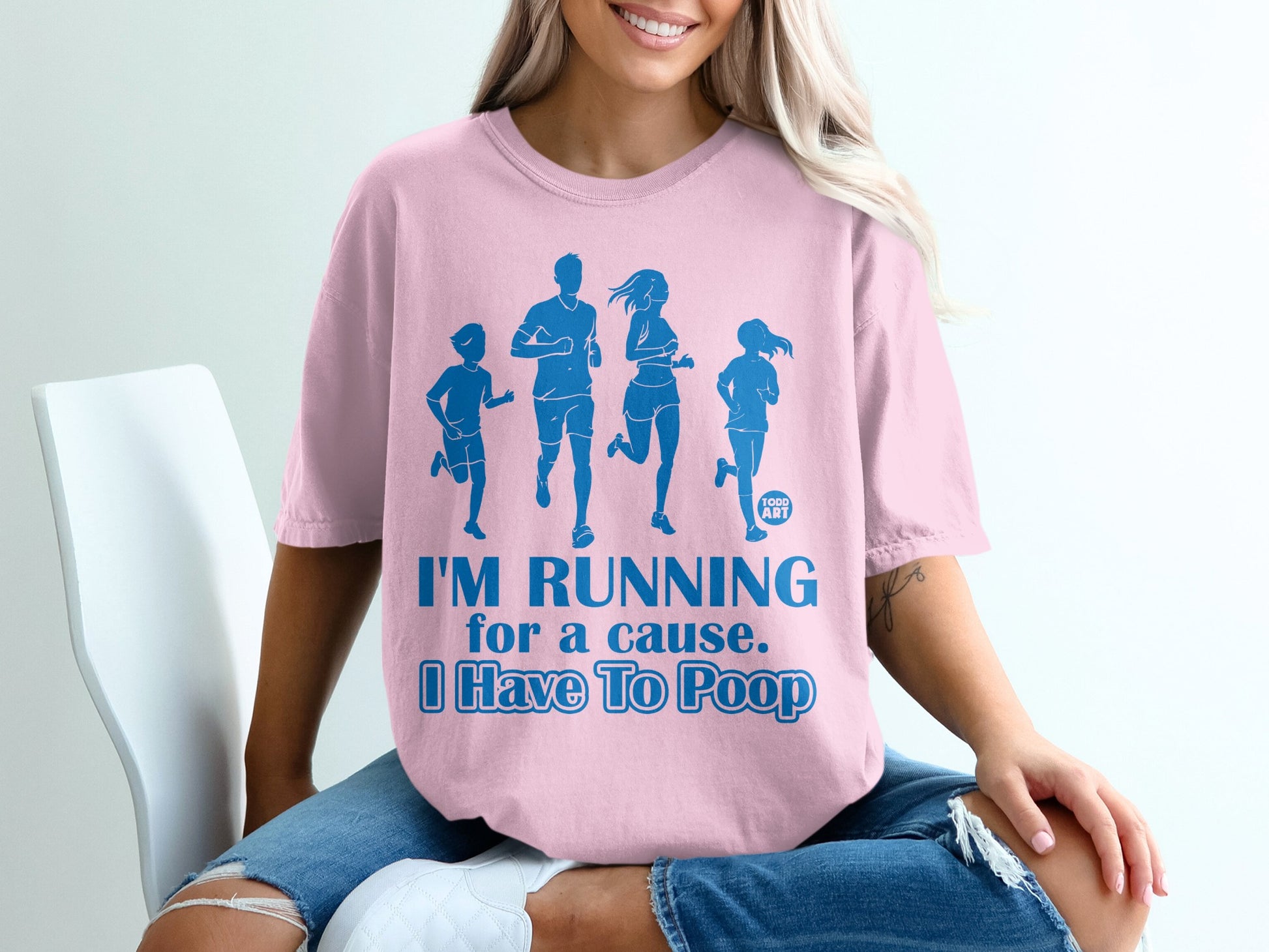 I'M RUNNING for a cause I Have To Poop product type