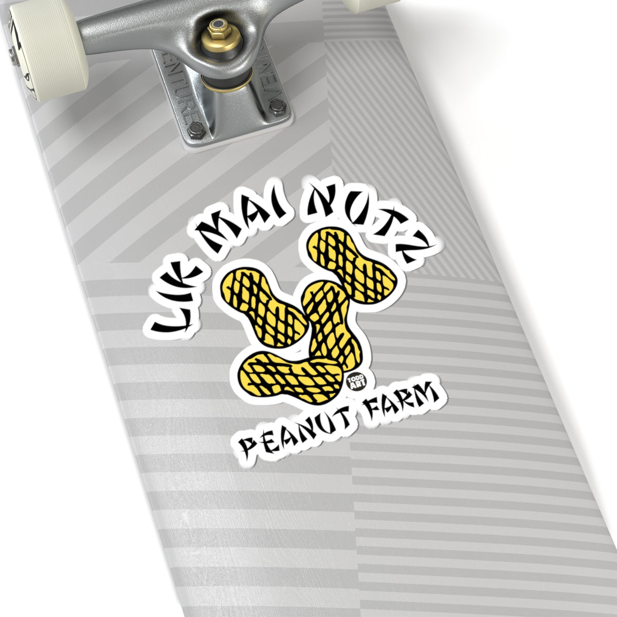 Peanut Farm Todd Art Sticker
