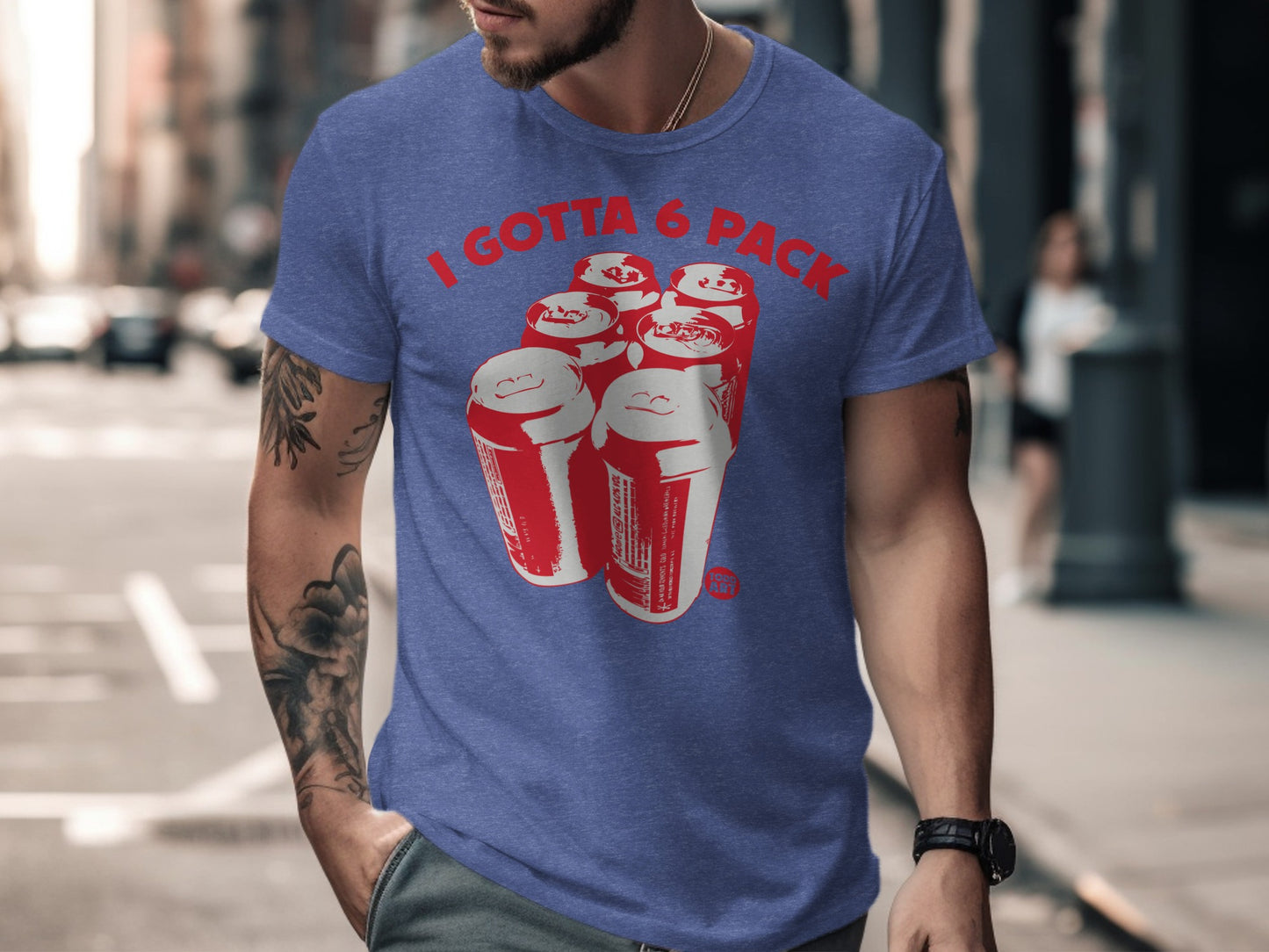 I Gotta 6 Pack Funny Graphic T-Shirt for Beer Lovers