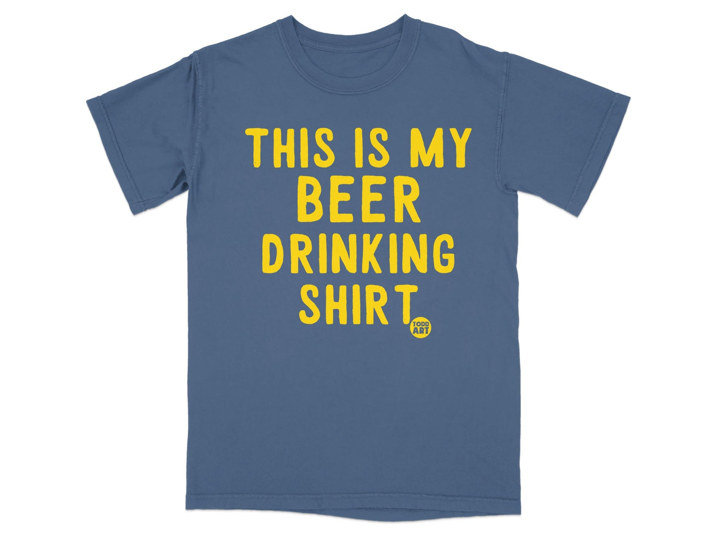 This Is My Beer Drinking Shirt T-Shirt