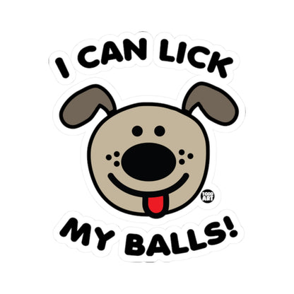 Happy Dog FaceTodd Art Sticker