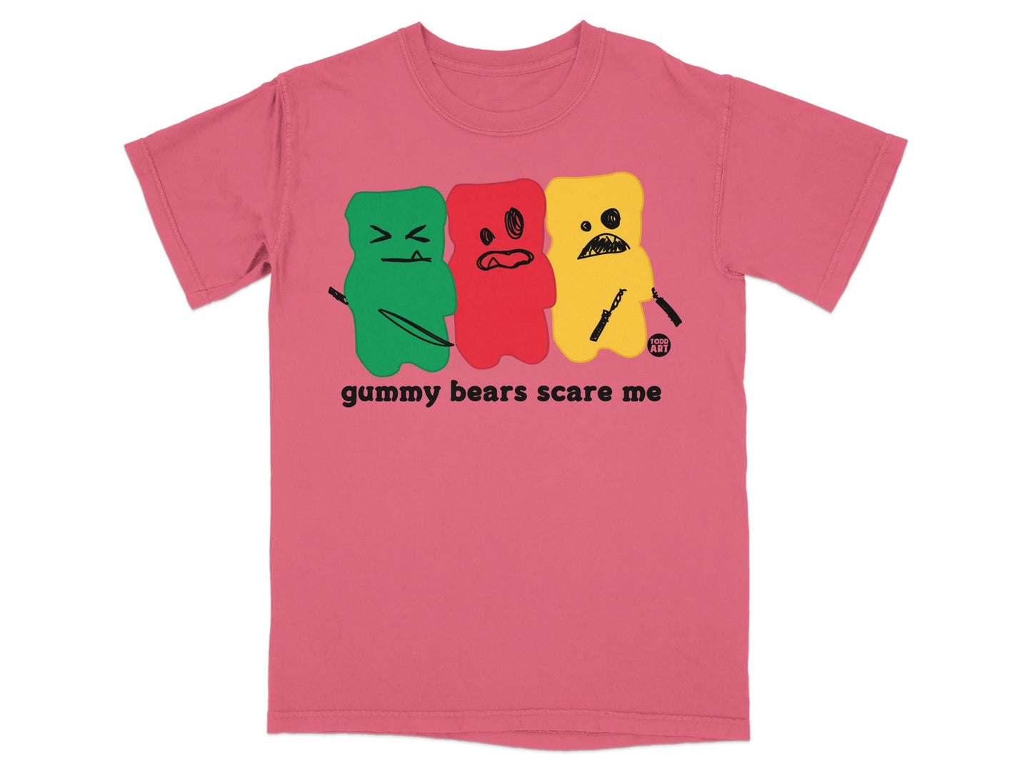 Gummy Bears Scare Me Graphic Novelty Tee Product