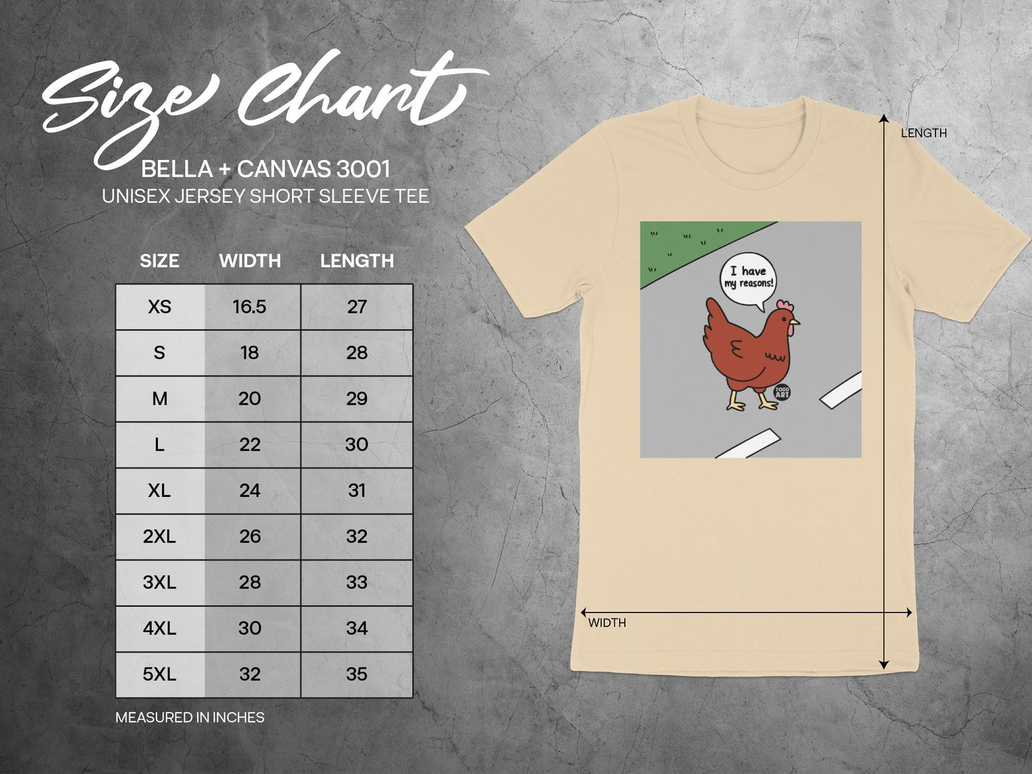 Funny Chicken Graphic Tee I Have My Reasons Shirt