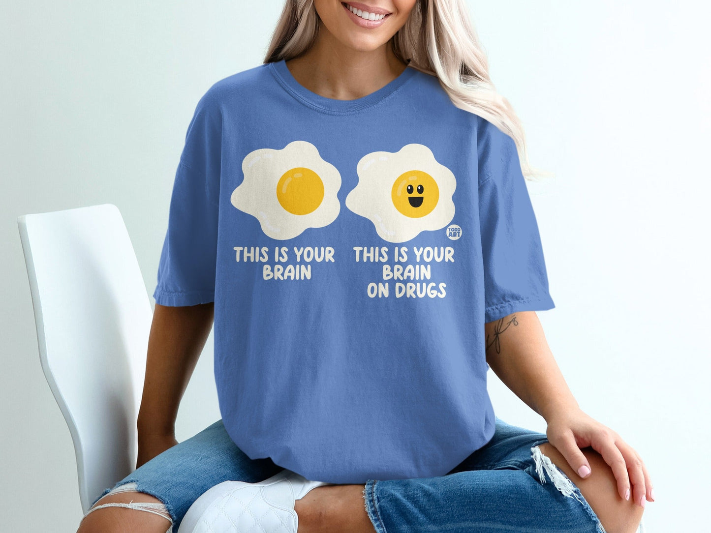 This Is Your Brain On Drugs Funny T-Shirt