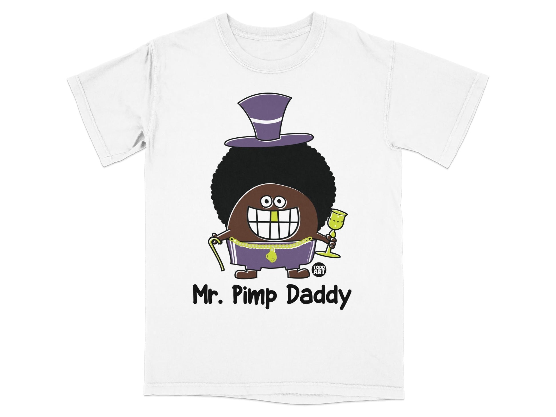 Mr. Pimp Daddy Graphic T-shirt Design