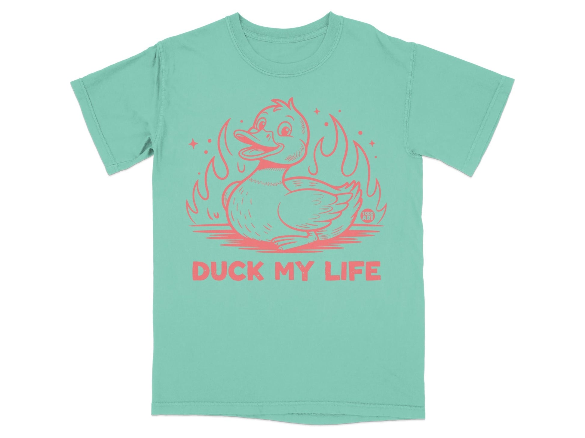 Duck My Life Graphic Tee Shirt Casual Wear