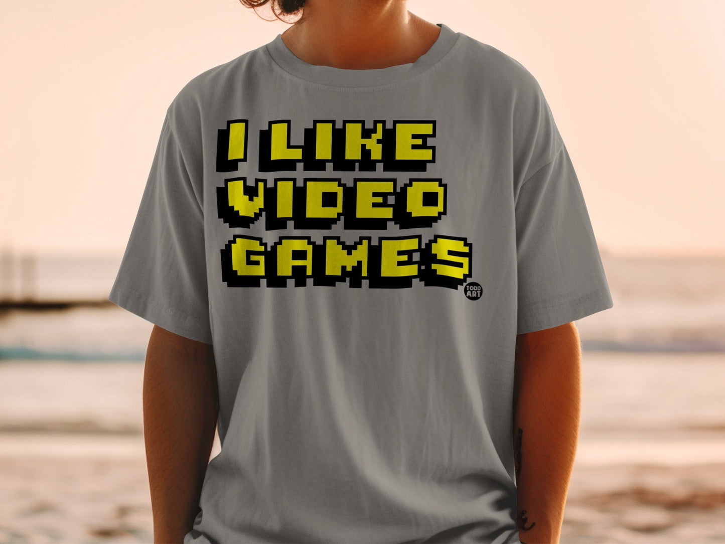 I Like Video Games Graphic T-Shirt Product
