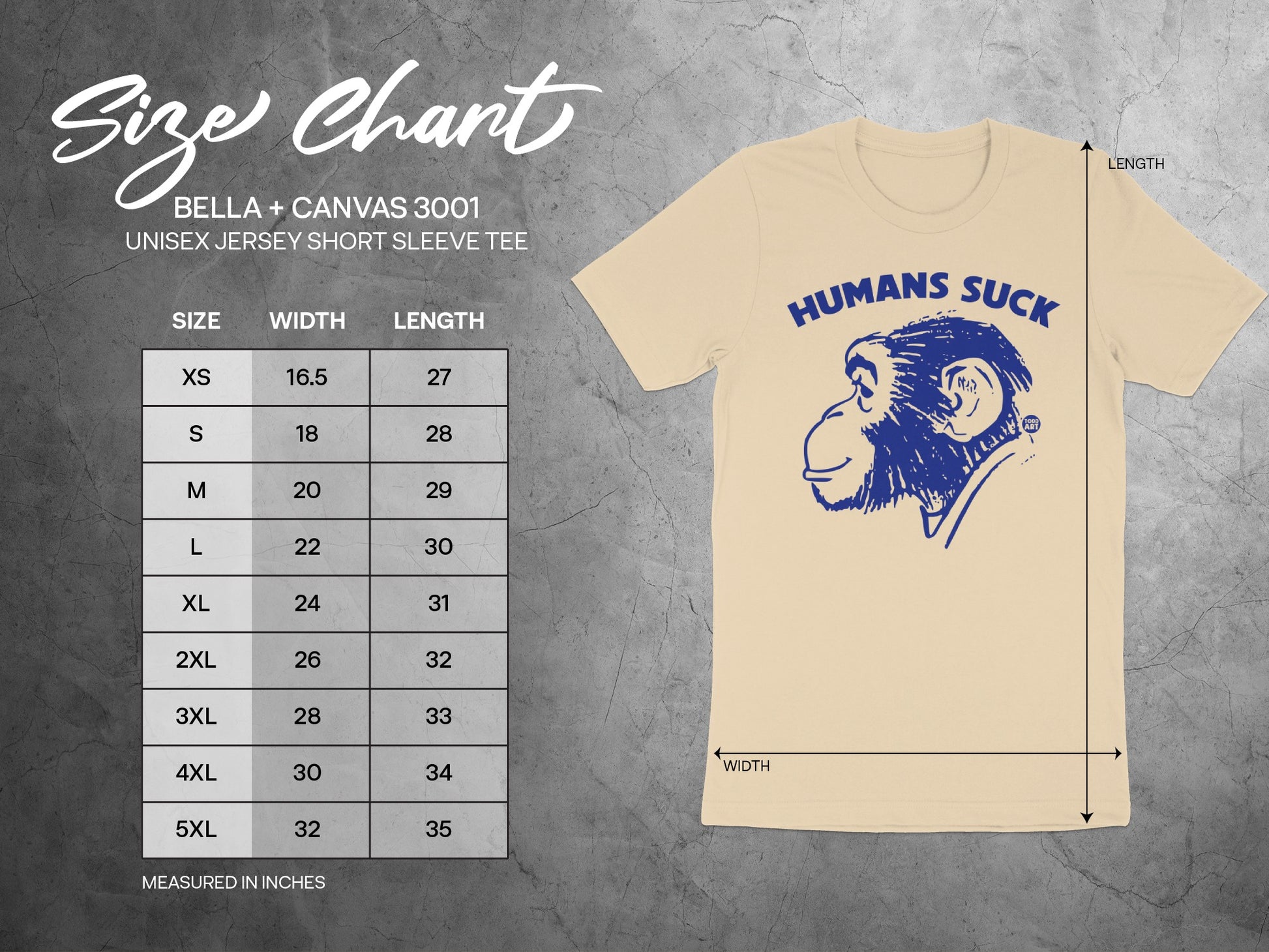 Humans Suck Short Sleeve Unisex Tee product