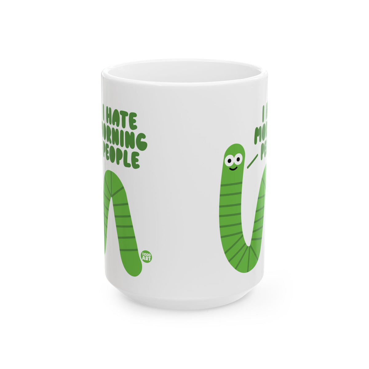 Morning Grouch Todd Art Mug