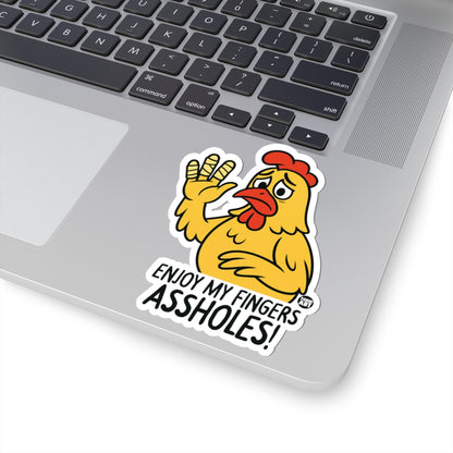 Poultry SassTodd Art Sticker