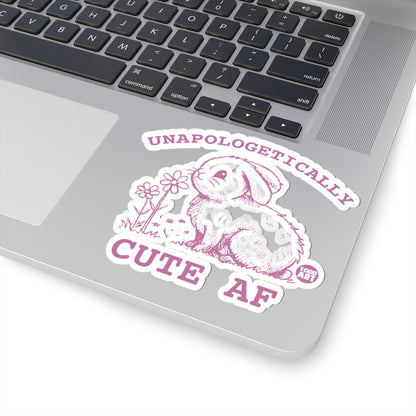 Unapologetically Cute AFTodd Art Sticker
