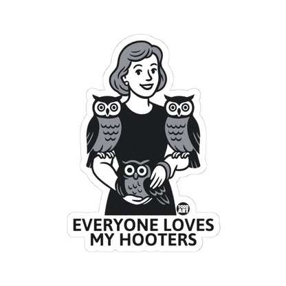 Owl LadyTodd Art Sticker