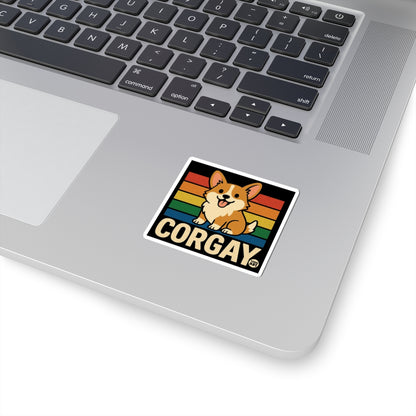 Corgay Todd Art Sticker