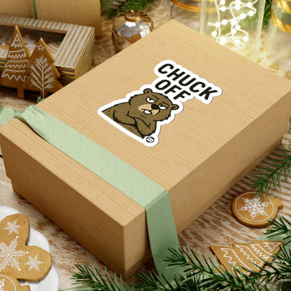 Chuck OffTodd Art Sticker