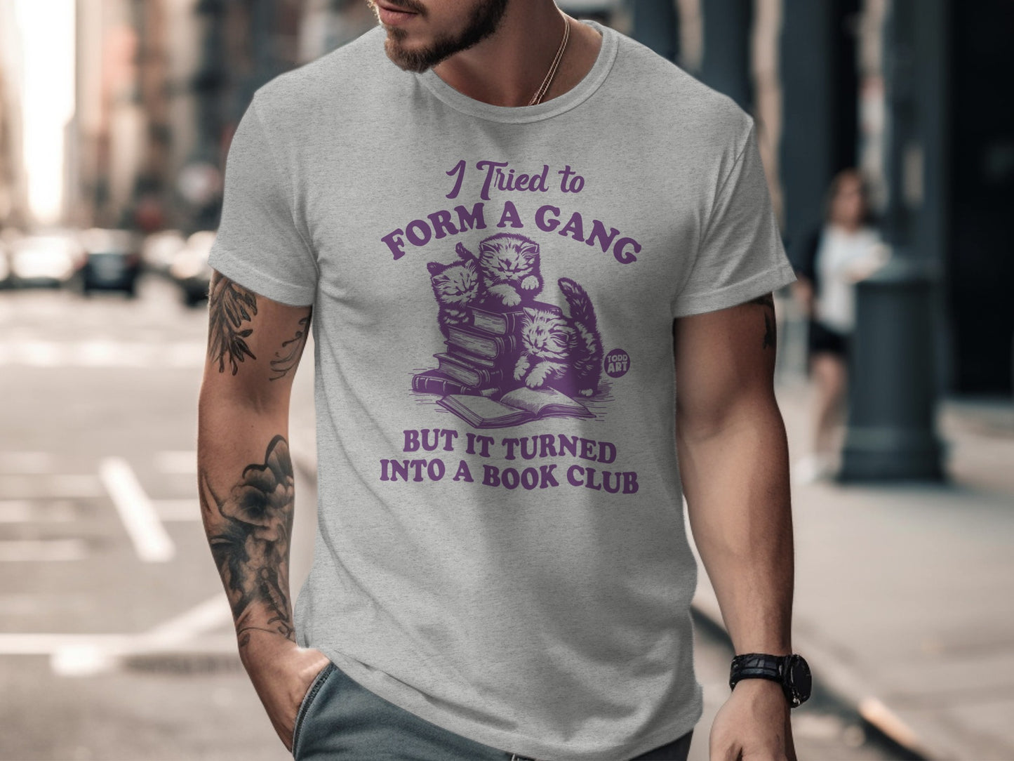I Tried to Form a Gang But It Turned into a Book Club shirt