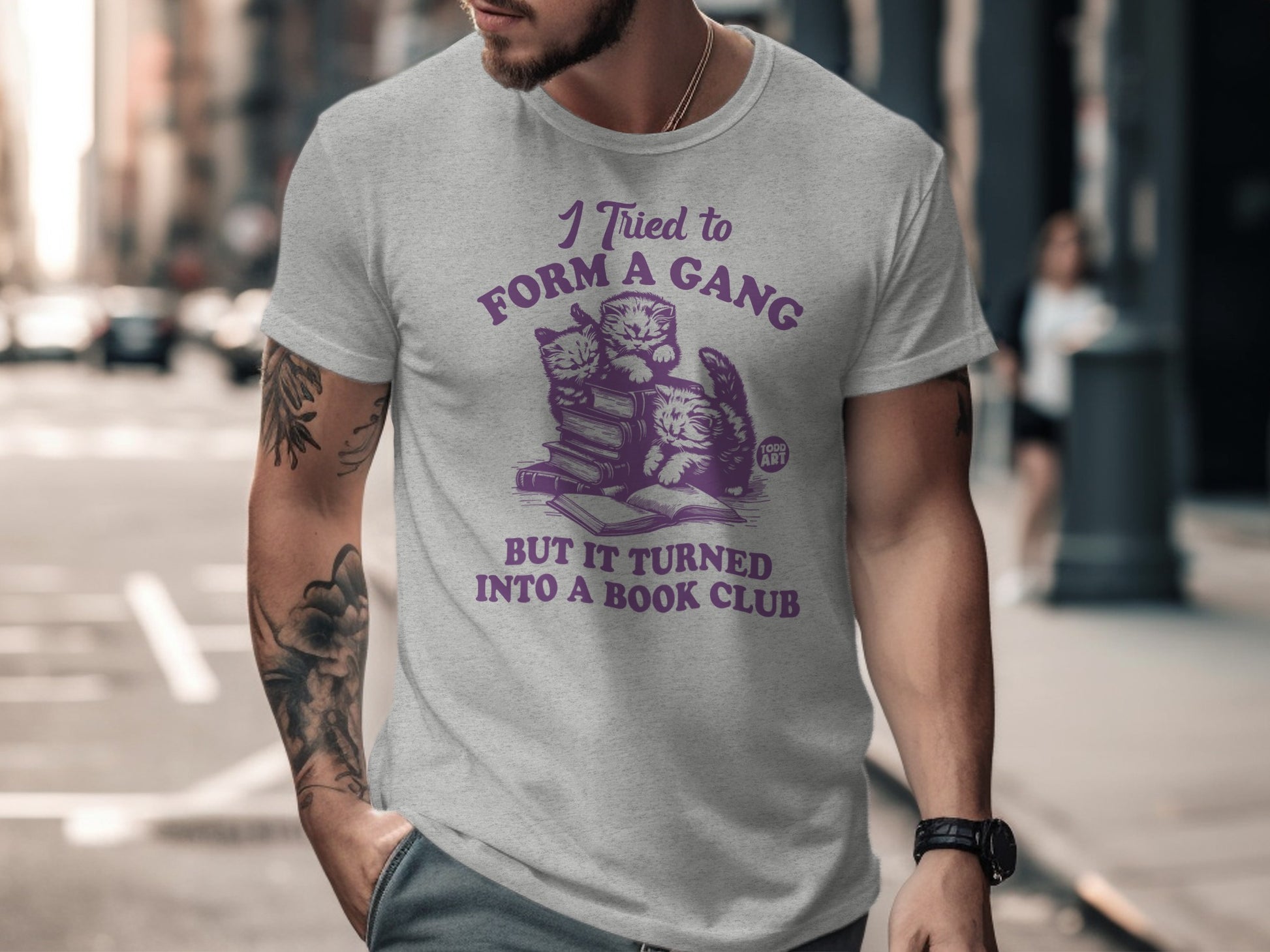 I Tried to Form a Gang But It Turned into a Book Club shirt