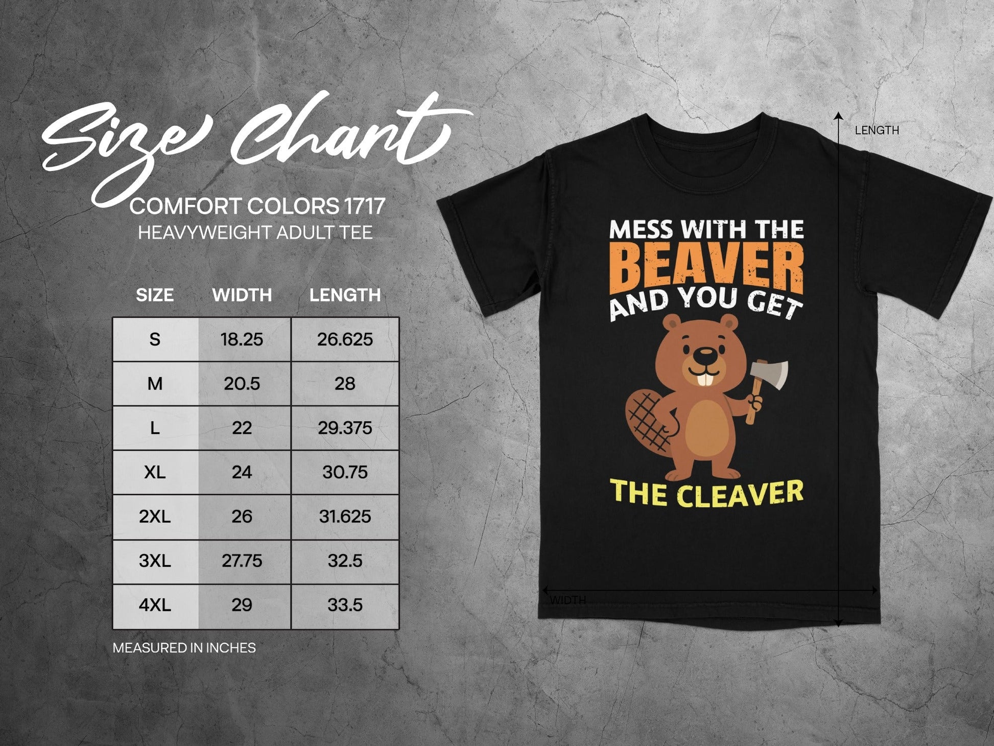 Mess With The Beaver And You Get The Cleaver Tee