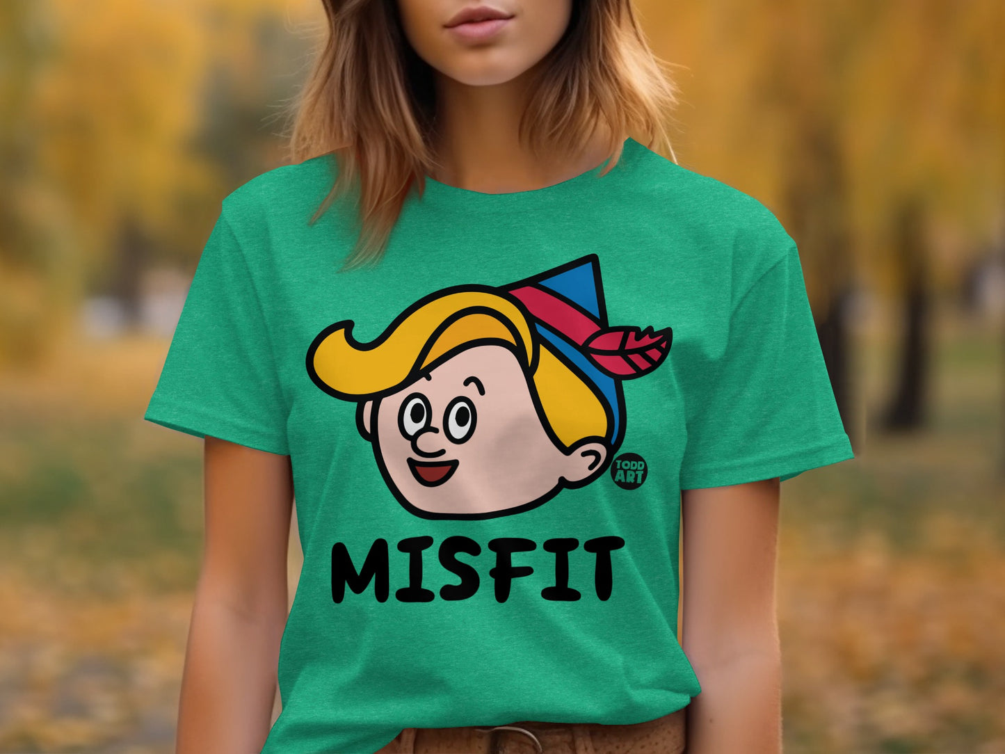 Misfit Character Graphic Casual Tee