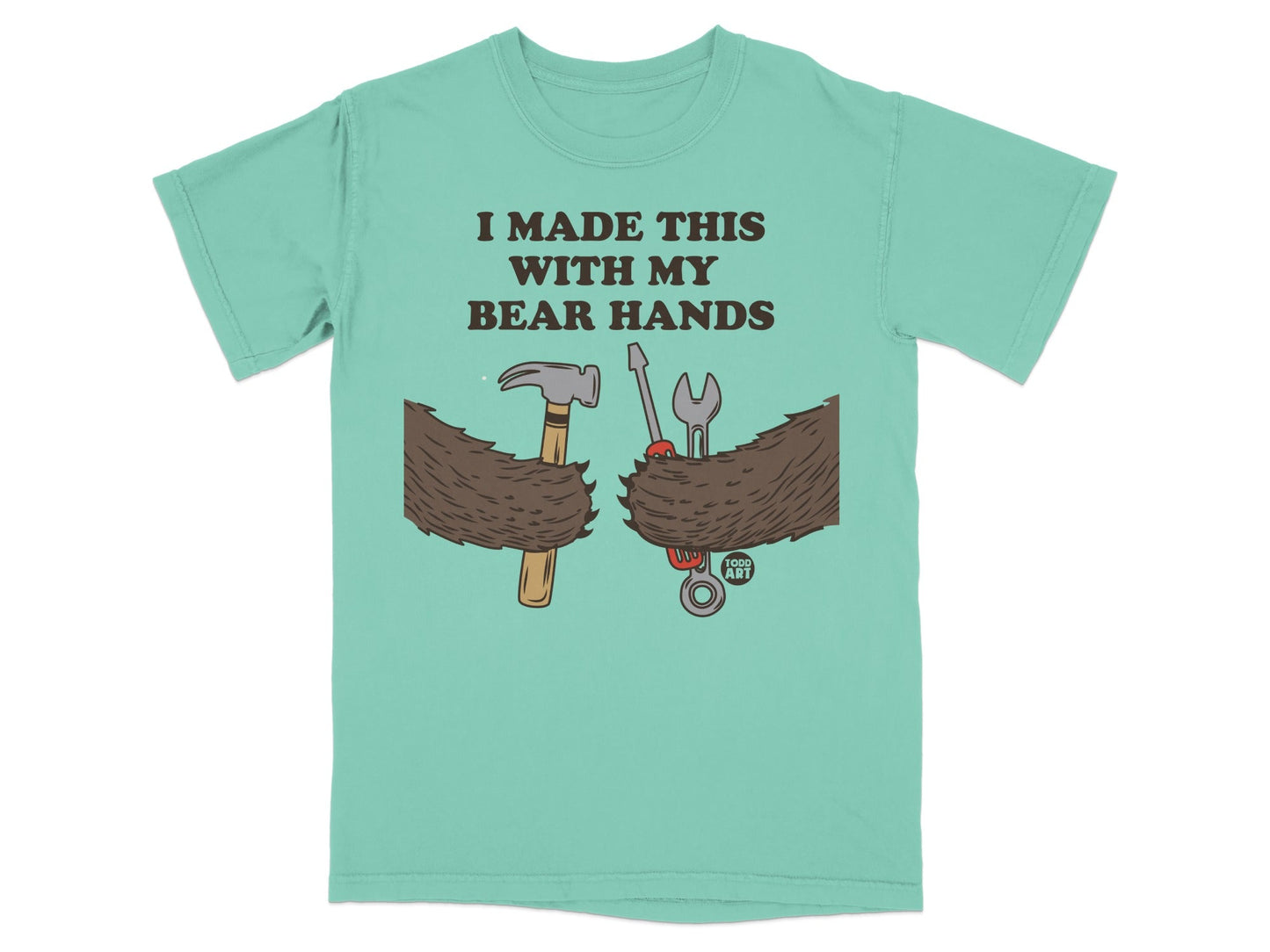 I Made This With My Bear Hands Graphic T-Shirt