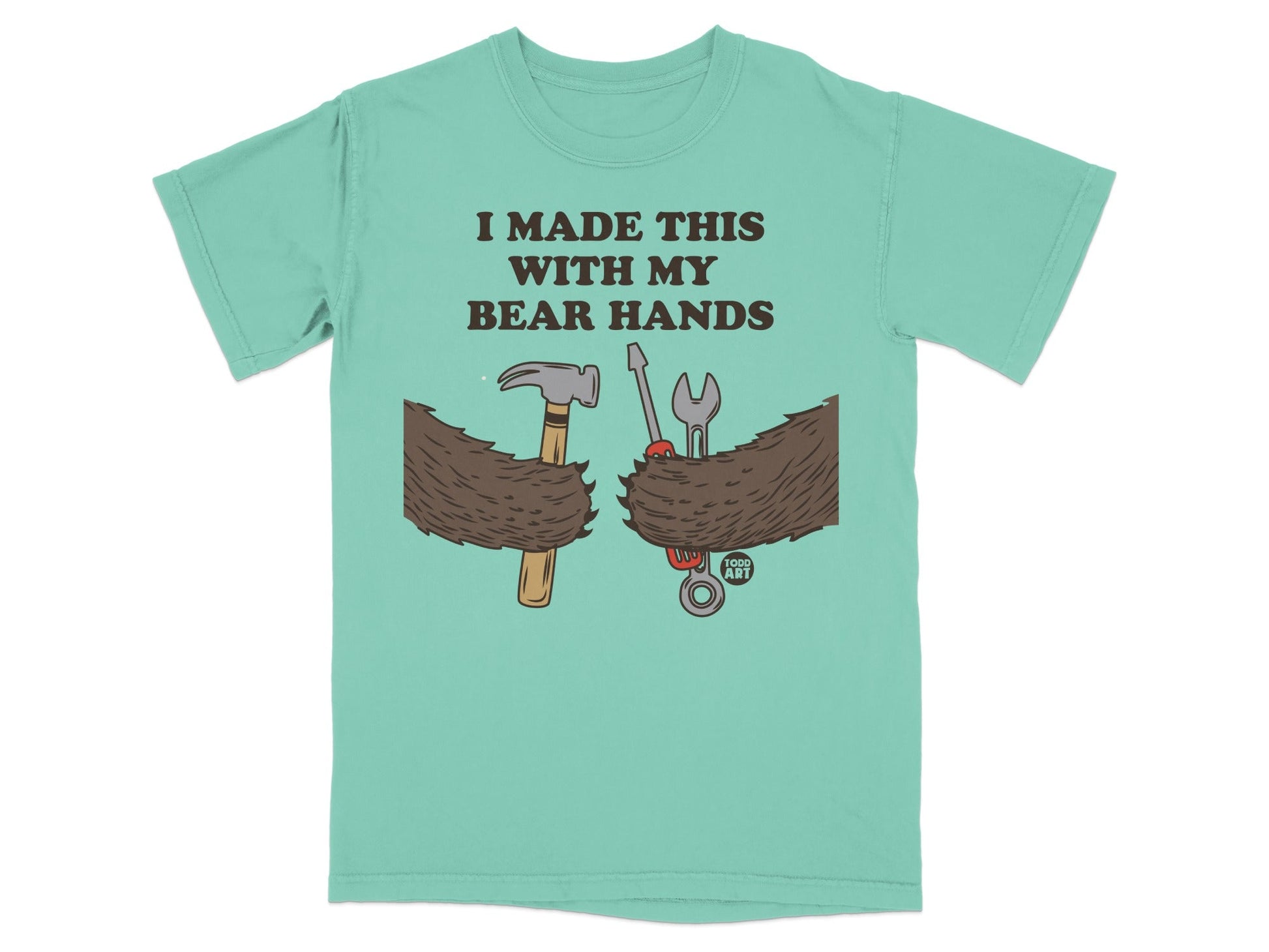 I Made This With My Bear Hands Graphic T-Shirt