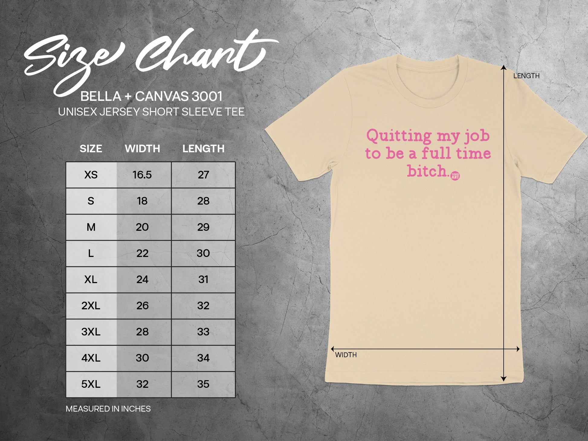 Quitting my job to be a full time bitch short sleeve tee