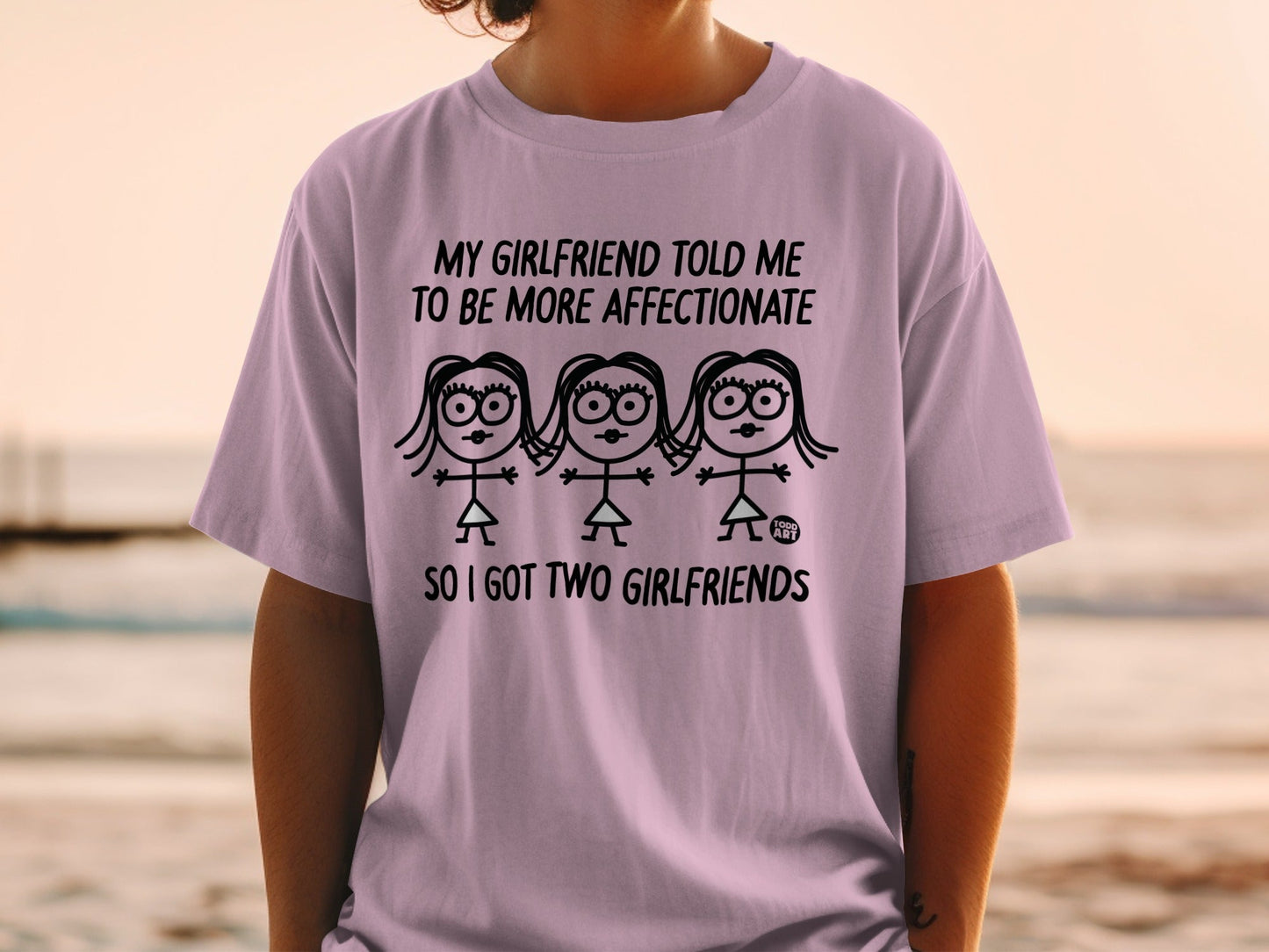 My Girlfriend Told Me Affectionate Two Girlfriends Shirt