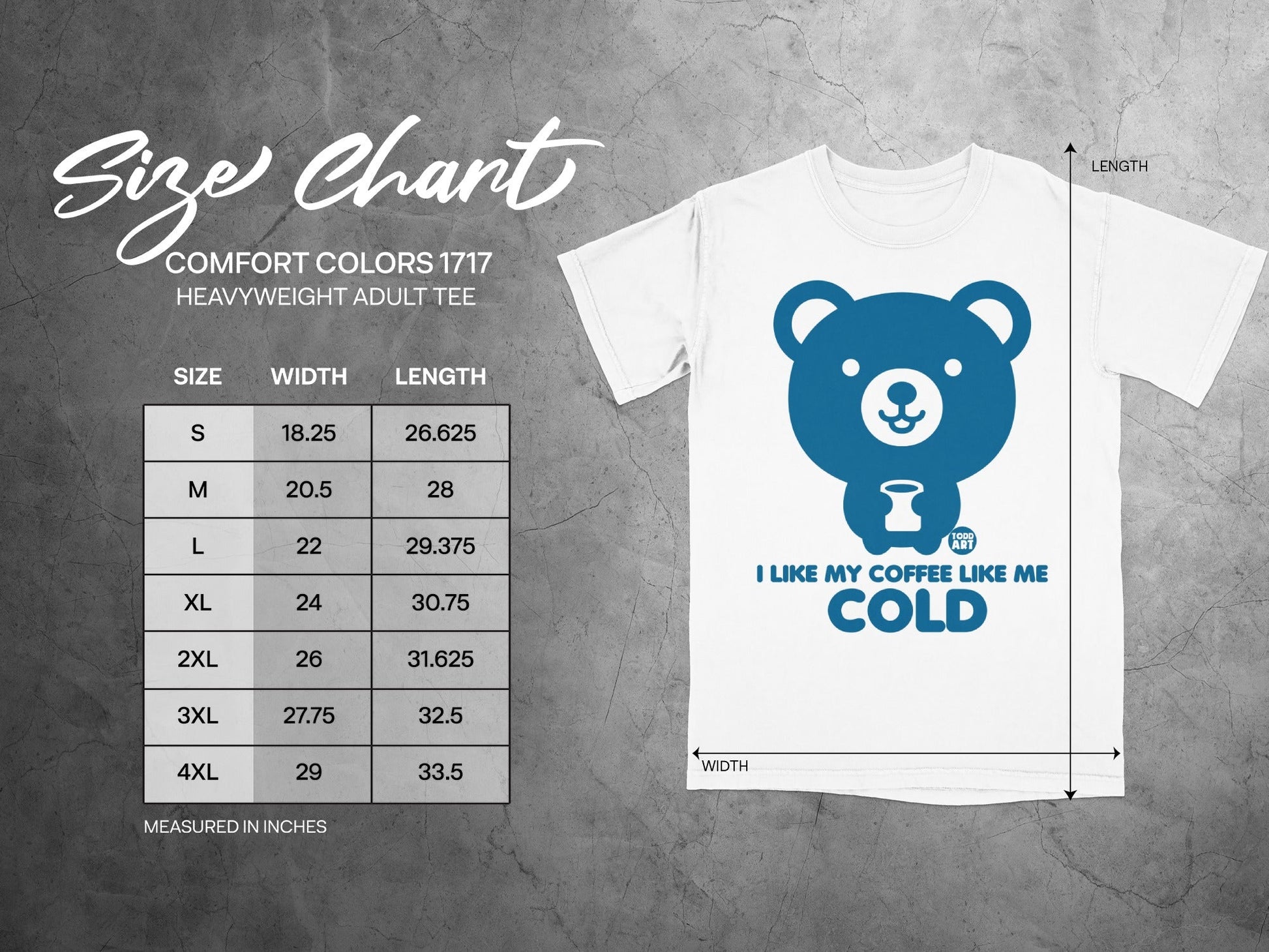 I Like My Coffee Like Me Cold Adult Tee