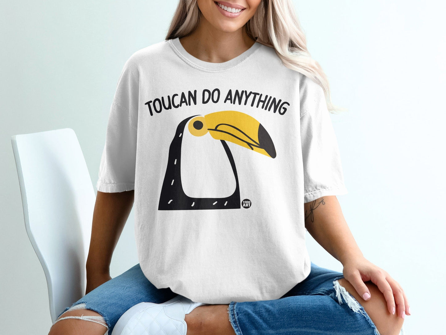 Toucan Do Anything Graphic T-Shirt Trendy Tee