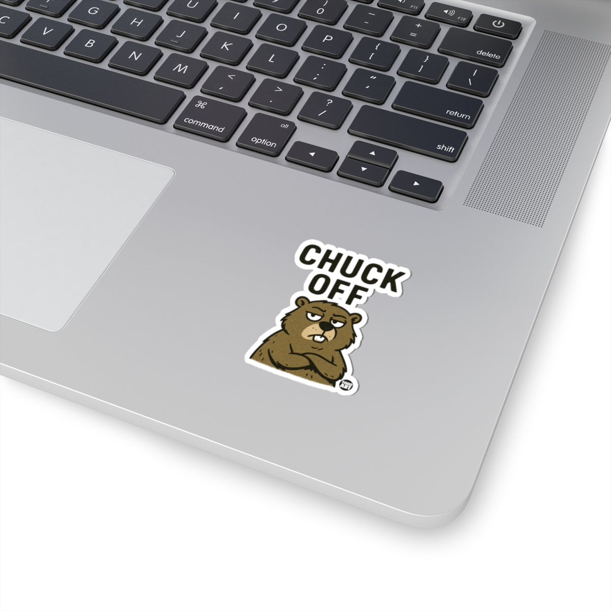 Chuck OffTodd Art Sticker