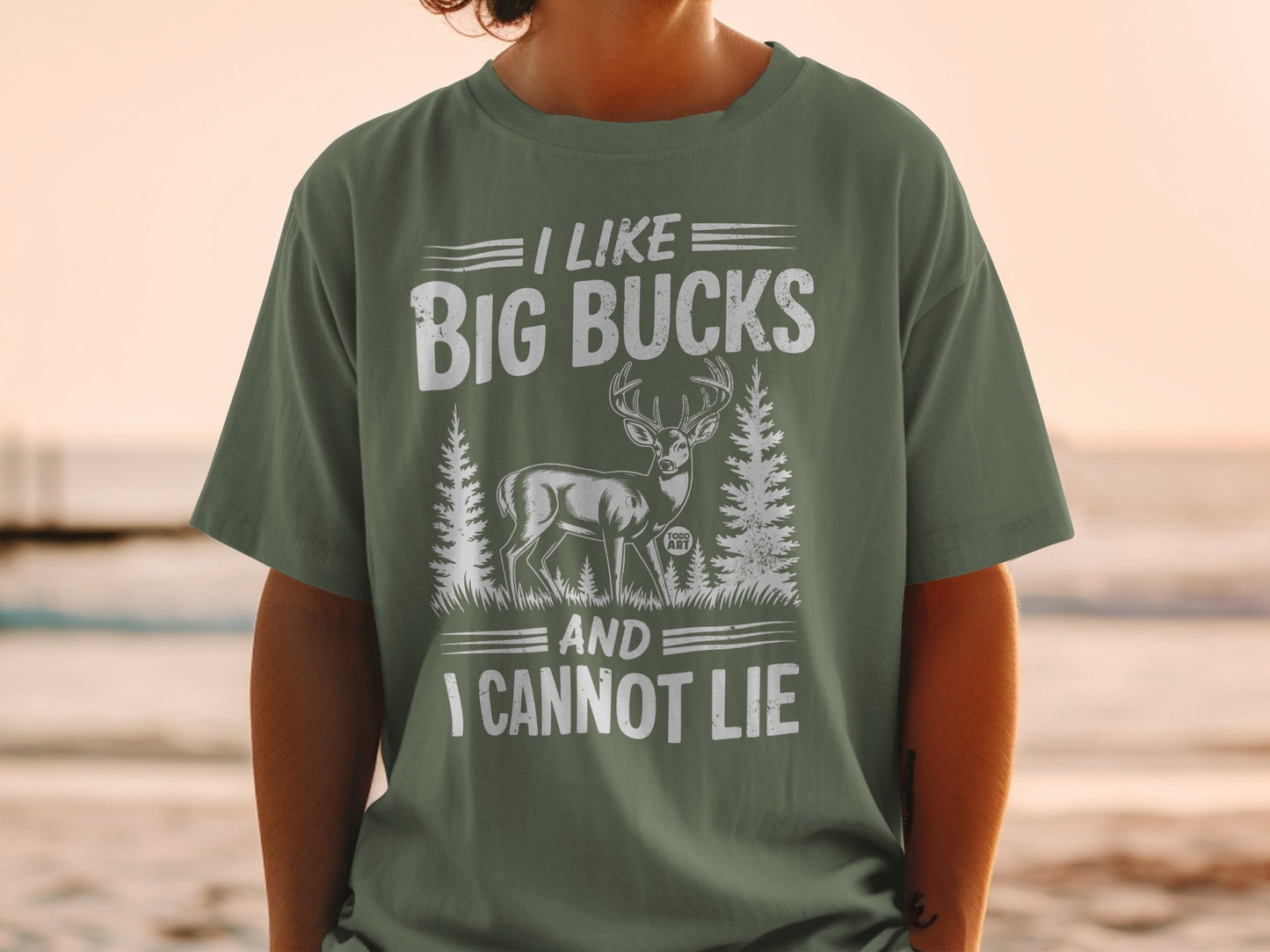 I Like Big Bucks and I Cannot Lie T-shirt