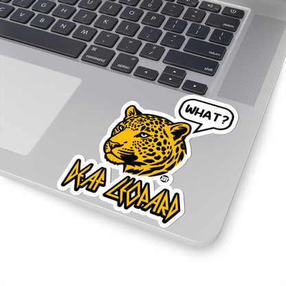 Def LeopardTodd Art Sticker