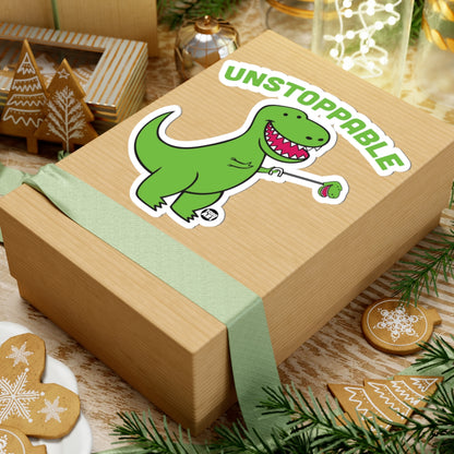 Unstoppable DinosaurTodd Art Sticker